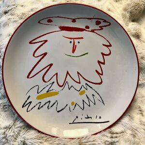 Picasso "The King 1962" Salad/Dessert Plate